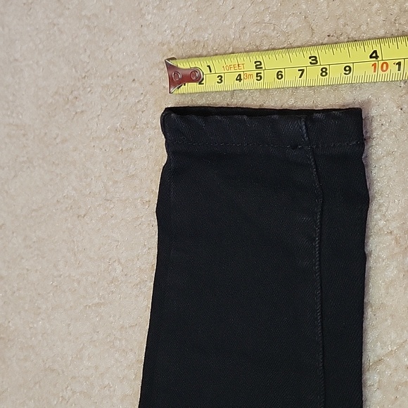 PrettyLittleThing Black Ripped 5 Pocket Skinny Jeans US 2 - Picture 16 of 16